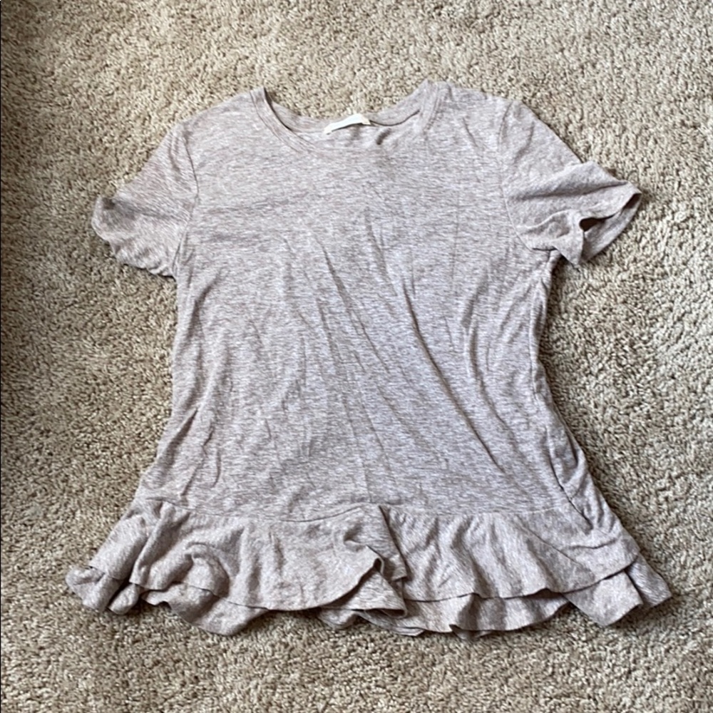 Ruffled shirt